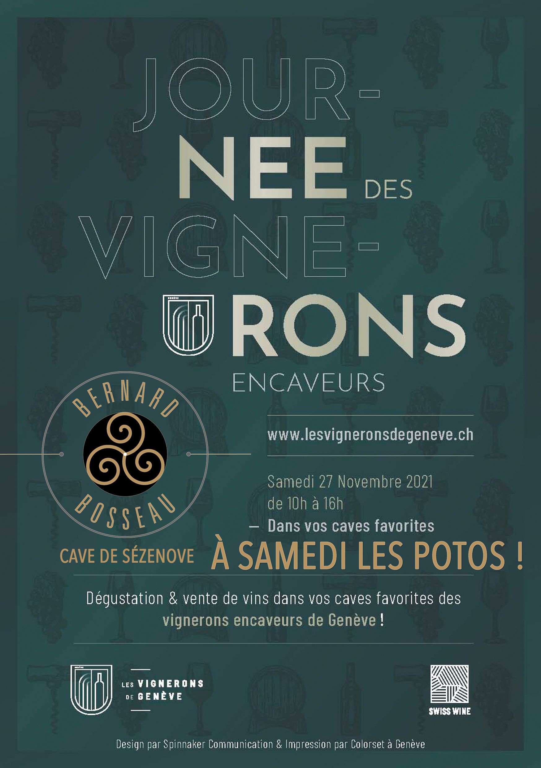 Journée des vignerons 2021 bernard Bosseau